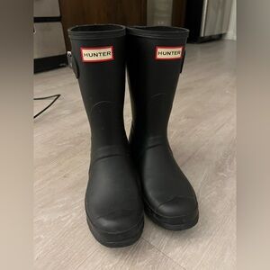 Hunter Black Rain Boots